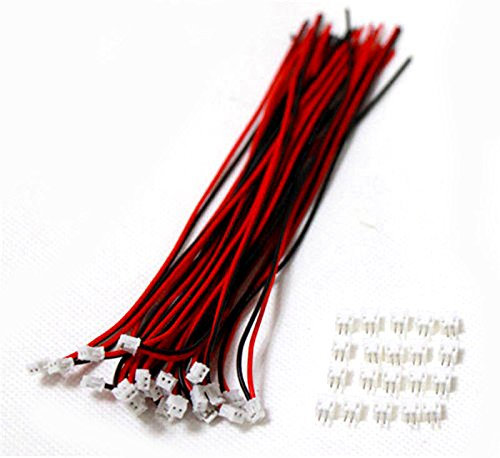 winwill® 10 Set Mini Micro ZH 1.5 2-Pin JST Connecteur avec Fils Câbles