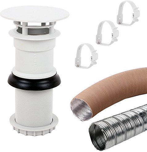 Truma Set Abgaskamin Abgaskamin + Abgasschlauch + Isolierschlauch + Schellen 3 Meter