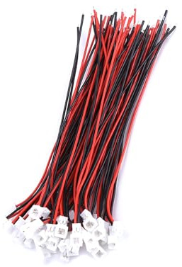 JST-Winkelsteckverbinder 1.25 mm 2-Pin / 3-Pin mit Kabel Männlichen und Weiblichen Steckverbinder Stecker (2PIN)
