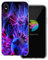 dessana Pusteblume Löwenzahn transparente Schutzhülle Handy Case Cover Tasche für Apple iPhone X Pusteblume Neon Farbe