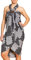 PANASIAM Sarong B901 black kikko, L