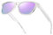 Dollger Polarisierte Sonnenbrille für herren damen Retro Classic UV400 Schutz Sonnenbrille Lila