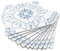 Alwayspon Peel & Stick Tiles, Vinyl Sticky Back Sticker, Non-Slip Floor Tiles - Blue, 20cmX20cmX12Pcs