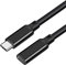 USB-C Extension Cable 3.3FT,PD 100W/5A Fast Charging USB 3.1 Gen2 10Gbps Male to Female Extended Cord Compatible with Magsafe,iPhone 15,MacBook Pro/Air,iPad Pro,Switch,USB C Hub,Dell XPS Surface Book