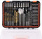 BRIMIX 112 PC JUEGO DE BROCAS, PUNTAS DE DESTORNILLADOR, PORTABITS, CON MALETÍN ORGANIZADOR, PARA MADERA, METAL, CEMENTO, PARED