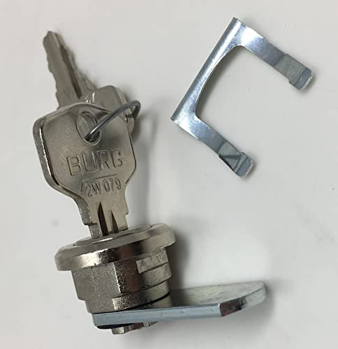 Burgwächter Briefkastenschloß für Metallbriefkästen mit Wendeschlüssel, Point 2 w 079