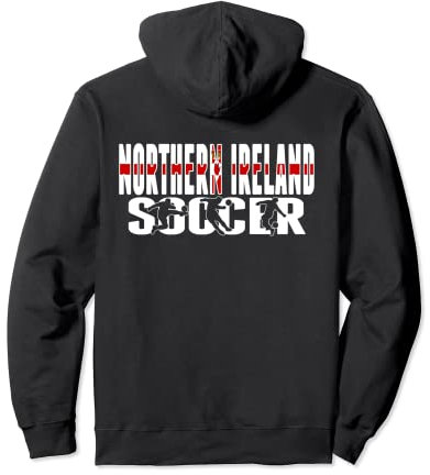 Northern Ireland Soccer Fans Jersey Irish Flag Football Team Pullover Hoodie