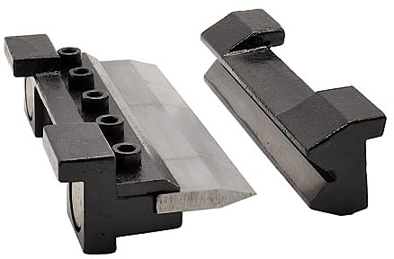 Biegevorrichtung Schraubstock 125 mm Biegebacken mit Magnethalterung Abkantbacken biegen Handbieger