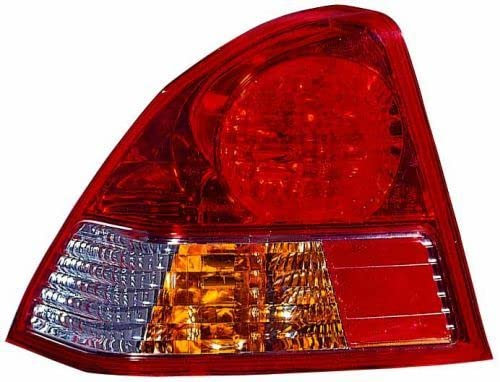 DEPO Heckleuchte Rückleuchte Rücklicht Kompatibel mit Honda Civic VII Limo ES ET 03-05
