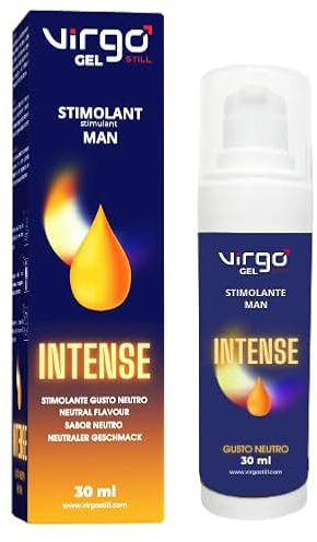 Virgostill Gel stimulant pour homme - Gel de massage 2 en 1 - Testé dermatologiquement - 30 ml