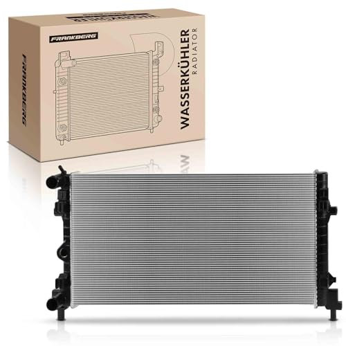 Frankberg Reply -Radiatore ad acqua, compatibile con A1 8X1 8XK 1.0L-1.6L 2010-2018 Ibiza IV 6J5 6P1 1.0L-1.6L 2008-2017 Fabia II 542 545 1.2L-1.6L 2007-2014 Repl Abe # 6R; 0121253A