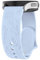Vancle 20mm Bracelet Gravés Fleurs pour Samsung Galaxy Watch 6/5/4/Active 2 40mm 44mm Femme, Gravés Bracelet de Replacement pour Samsung Watch 4/6 Classic/Watch 5 Pro/Active, Bleu Menthe