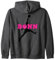 Bonn Basketball Fan Support Rheinland Stadion pink Kapuzenjacke