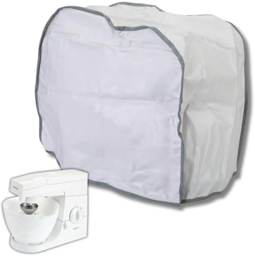 UTIZ Cubierta antipolvo universal de plástico para mezcladores y procesadores Kenwood KM200 KitchenAiid Chef (tamaño: 40 cm x 26 cm x 38 cm), sustituto de 29021 (cubierta de polvo)