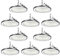 Viugreum 10 Packs UFO LED 500W, Projecteur LED Exterieur 50000LM, Blanc Froid 6500K, AC 85-265V IP65 Étanche Eclairage Atelier, Led Industriel UFO avec Chaîne pour Factory Workshop Gym