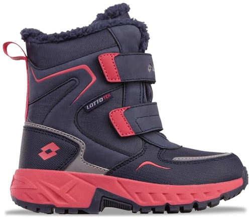 Lotto Stiefel Alstyne Tex K Kinder Boots Winterstiefel gefüttert 2600490 Blue