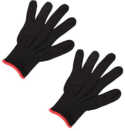 Nylon-Handschuhe für E-Akustikgitarre, Gitarre, Bass, Musikinstrumente, Übungshandschuhe, 2 Stück