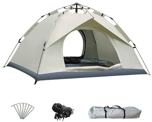ZJchao Ultraleicht-Zelt, Rucksack-Zelt, Verbesserte Federunterstützung, Wandern (S)