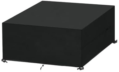 SanGlory Gartenmöbel Abdeckung 150x130x90cm Abdeckplane Gartenmöbel Schutzhülle Gartentisch Wasserdicht Abdeckungen Gartenmöbel Rechteckig Abdeckung für Gartenmöbel Sets Tische und Stühle