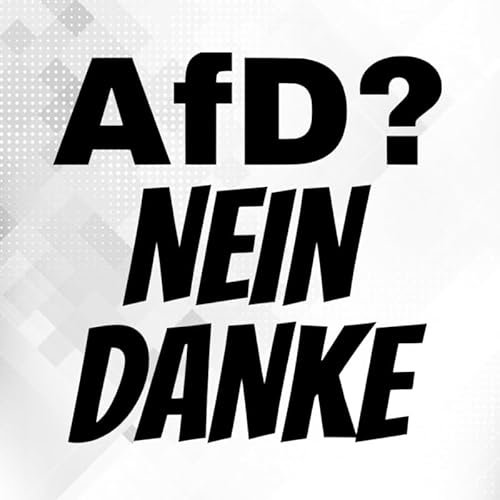 AFD? Nein Danke 3336 // Sticker Aufkleber vers. Größe Farbe