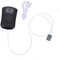 Happyyami Aquarium Battery Oxygen Pump Compact Usb Rechargeable Air Pump for Fish Tank Low Power Consumption Design Portable Oxygen for