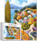 Puzzle 5000 Pièces Adultes Arbre Puzzle Enfant, Puzzles pour Adultes Jeu éducatif Défi Jouets, Puzzles Maison à Faire soi-même pour Décoration Murale de la Maison, Jeux d'activités Familiales D-904