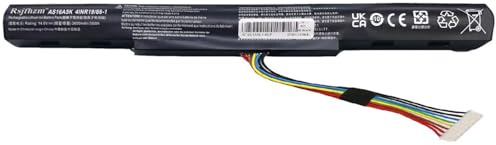 Rsjfhzm AS16A5K AS16A8K Laptop Ersatz Akku für Acer Aspire F15 F5-573 | F5-573G F5-573G-574E E15 E5-553 E5-553G E5-575 E5-575G E5-575T E5-575TG E17 E5-774 E5-774G Series AS16A7K