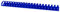 OFFICE PRODUCTS Plastikbinderücken 50 Stück DIN A4 38mm (350 Seiten) Binderücken Bindungskämme Plastikbindung | Kunststoff | Farbe: Blau
