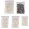 Remaches de perlas blancas de 6 mm, 8 mm, 10 mm, 12 mm, color blanco, para decoración de obras de artesanía, vaqueros y bolsas