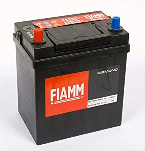 BATTERIA AUTO POSITIVO A SINISTRA + SX FIAMM 38Ah 300A COD. B19JX38-7905162