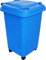 JfM The-Wheelie-Bin-Company Mini Wheelie Bin 50L Blue with Castors