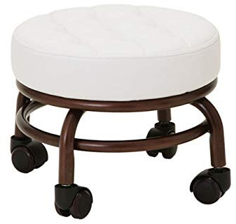 Elitzia Fauteuil Pédicure Salon de Beauté Bain de Pieds Tabouret Spa Chaises Tabouret de Salon Deux Couleurs Option Naïre ET28499 (Pâle)