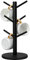 MyLifeUNIT Becherhalter Baum, Kaffeetassenhalter mit 6 Haken (Schwarz)