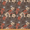 Orientalischer chinesischer Stoff Meterware Traditioneller chinesischer Karpfen Lotus Thema Polsterstoff für Stühle und Heimwerkerprojekte Klassischer dekorativer wasserdichter Stoff 184x150cm