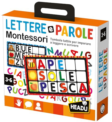 Headu - Lernspiel 3-6 Jahre, Mehrfarbig, IT53870