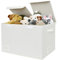 GRANNY SAYS Organizador Juguetes, Pack de 1 Baul Juguetes Infantil, Caja Juguetes Blanco Crema, Caja Almacenaje Infantil, Baúl Juguetes Almacenaje Juguetes, Guardar Juguetes, Caja Juguetes Almacenaje