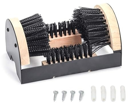 ailill Brosse de nettoyage d'extérieur pour chaussures industrielles toutes saisons