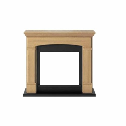 Fuego Gio Marco De Chimenea De Roble Mdf Marco De Madera