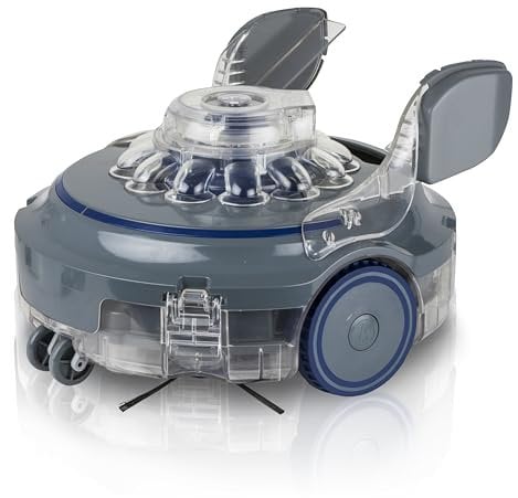 Gre RBR120 - Wet Runner Xpert, Robot Inalámbrico para Piscinas de hasta 60 m2 con Suelo Plano, 120 Mins de Autonomía