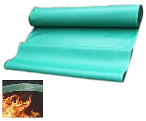 Manta ignifuga, Manta De Soldadura Resistencia A Altas Temperaturas Tela Ignífuga, Chispas Calientes Almohadilla De Soldadura, Estera Ignífuga, Protección Retardante De Llama Y Aislamiento Térmico, Va