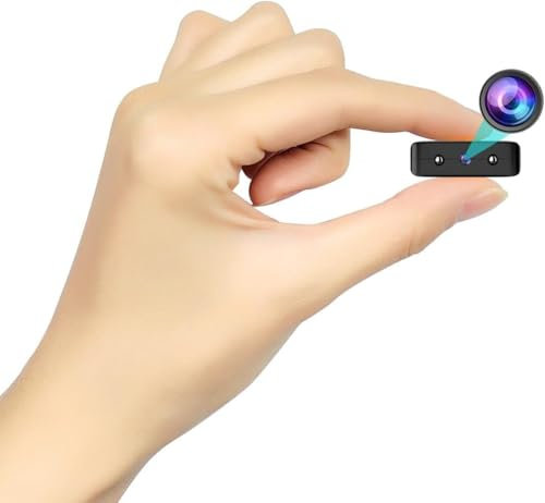 Spy Camera | Hidden Camera | 1080P FHD Mini Camera with Night vision, Motion Detection, Loop recording, Plug and Play, Secret Camera/Nanny Camera Hidden with Audio(No Wi-Fi needed