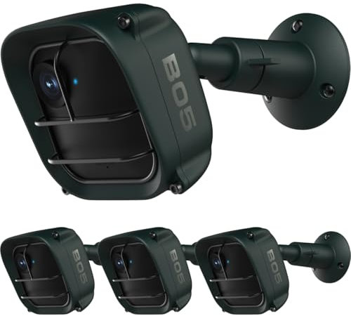 Gcioii Wandhalterungs-Grillabdeckung für Blink Outdoor 4, wetterfeste schützende und um 360 Grad verstellbare Halterung für Blink Outdoor 4. Generation Sicherheitskamera (3 Stück, grün, Kamera sind