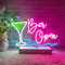 NOXET Bar Open de neón barra paredes decoradas letreros de barra de neón con control remoto letreros de barra de neón fiestas de barra de neón cueva masculina LED neón abre letreros de neón