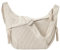 Jiliyote Groß Umhängetasche Damen cord Tasche Damen Crossbody Bag cord Crossbag Halbmond kord schultertasche für Reisen Arbeit Uni (Beige