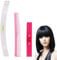 3 Pcs Hair Cutting Tool, Hair Cutting Comb, Split End Trimmer for Women, DIY Home Styling Precise Hair Cutting Tool, Suitable for Layering, Bangs (White/Pink)