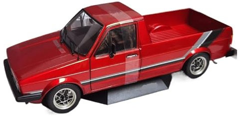 Miniatur Motorfahrzeug-Modelle 1:18 Für Caddy Mk1 1982 Pickup Legierung Simulation Auto Modell Sammlung Display Stand Dekoration Auto Modell Fertigmodell