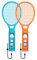 Fiorky 2 PCs Tennisschläger for Nntendo for Switch 2 Jy-Con-Controller Tennis Racquet Grip Griff Halter Sportzubehör Kit mit Armband Grace Card Speicherfunktion