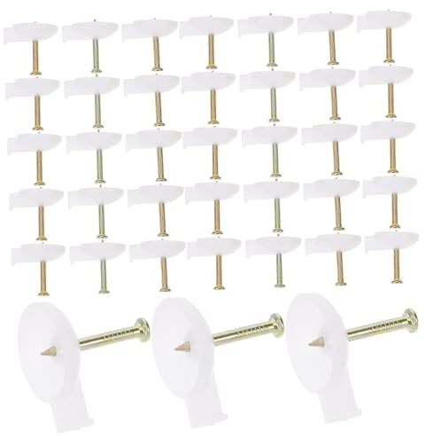 Gatuida 100 pièces Clous Métalliques pour Mur Ciment Punaises Mur pour Fixation Rideaux Peint et Tissus Muraux Outil pour Bricolage et Usage Domestique