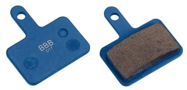 BBB Cycling Unisex-Erwachsene Fahrrad Scheibenbremslage High Performance Bremslage Disc Brake Pads 1 Paar (2 Stück), BBS-53T, Blau, Standard