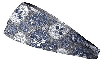 JUNK Brands Muertos Big Bang Lite Stirnband, Blau, Einheitsgröße